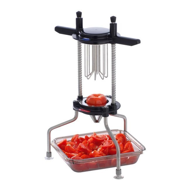 Louis Tellier Professional High 6-wedge Tomato And Citrus Cutter, 15.1 In Length X 12.8 In Width X 23 In Height