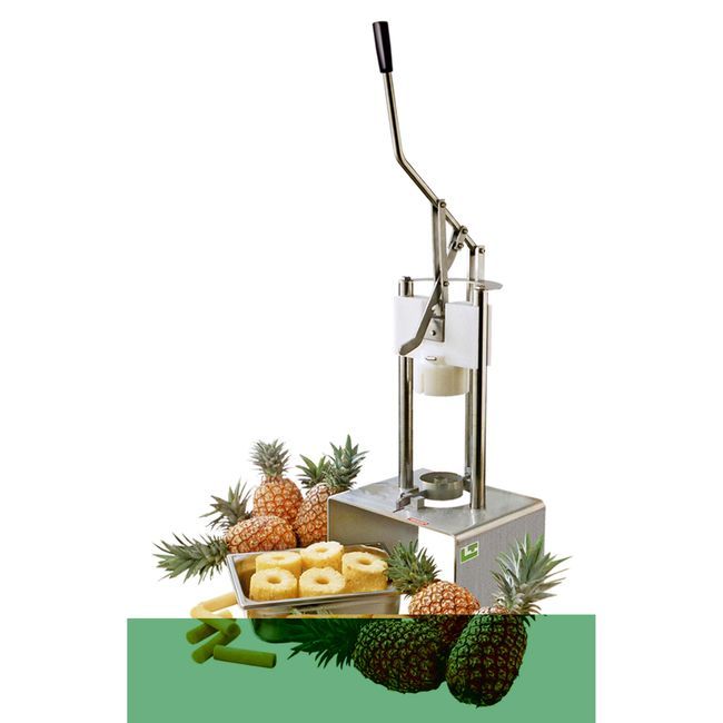 Louis Tellier 89 Mm Professional Stainless Steel Pineapple Peeler, 17.7 In Length X 15.3 In Width X 28.3 In Height