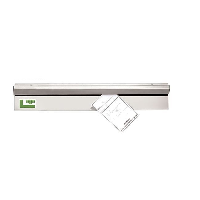 Louis Tellier Stainless Steel 50 Cm Check Holder With Marbles, 19.7 In Length X 3 In Width X 0.8 In Height