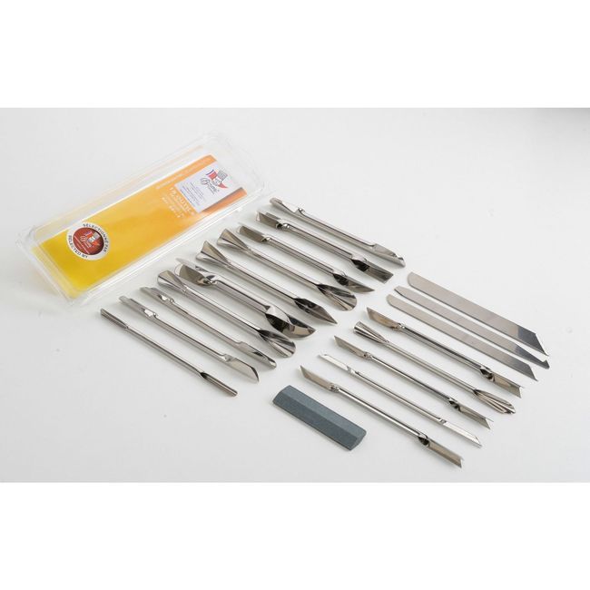 Louis Tellier Fruit And Vegetable Carving Decoration Tool Set, 8.1 In Length X 3 In Width X 1.2 In Height