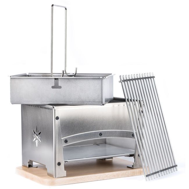 Louis Tellier Brasero 1 Side Closed Barbecue Table, 12.6 X 8.7 X 8.5 In