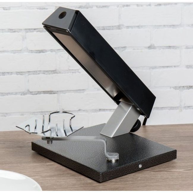 Louis Tellier Party Stainless Steel Traditional Raclette Cheese Melting Machine, 9.4 X 11 X 13.4 In