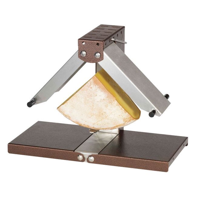 Louis Tellier Appareil À Raclette Breziere Original Avec Couteau, 20 Cm De Longueur X 43,5 Cm De Largeur X 29,2 Cm De Hauteur