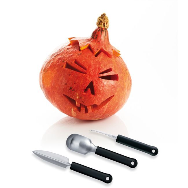 Triangle Pumpkin Carving Set, Set Of 3