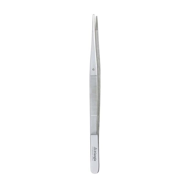Triangle Stainless Steel Straight Tweezer, 15 Cm Length