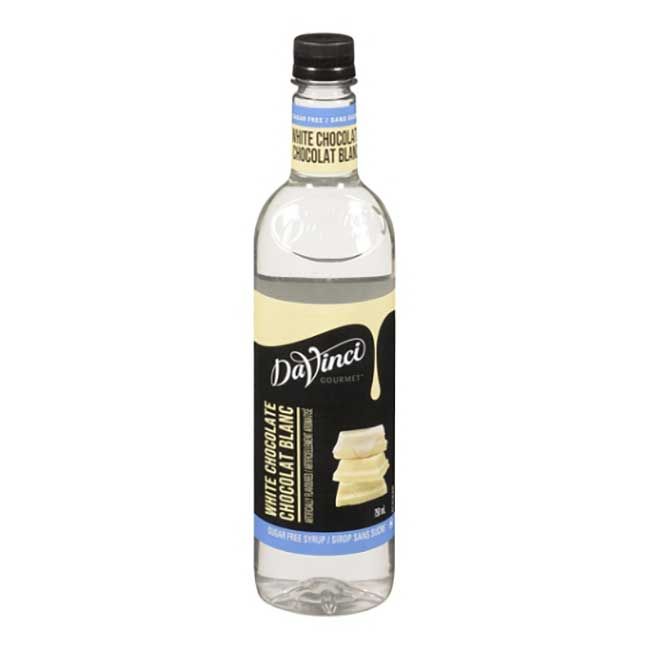Davinci Gourmet White Chocolate Sugar Free Syrup, 750 Ml -- 4 Per Case