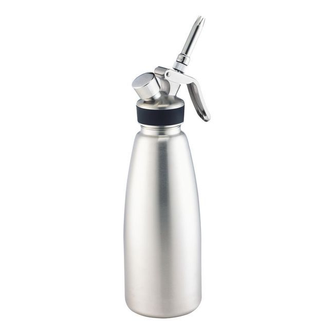 Mosa Siphon À Crème En Acier Inoxydable, 1 Litre