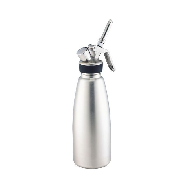 Mosa Siphon À Crème En Acier Inoxydable, 0,5 Litre