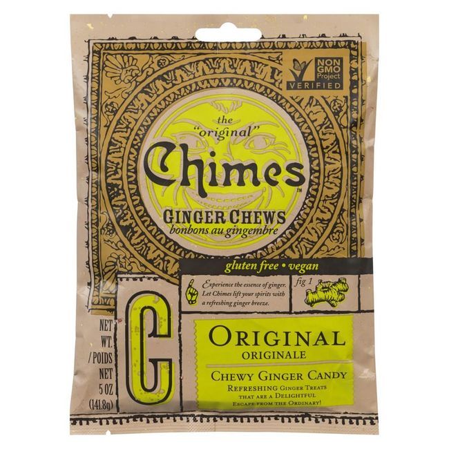 Chimes Bonbons Au Gingembre Originaux, 141,8 G -- 80 Par Boîte
