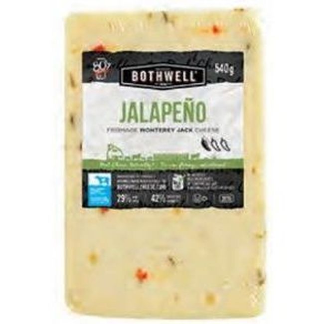 Bothwell Jalapeno Monterey Jack Cheese, 540 G -- 12 Per Case