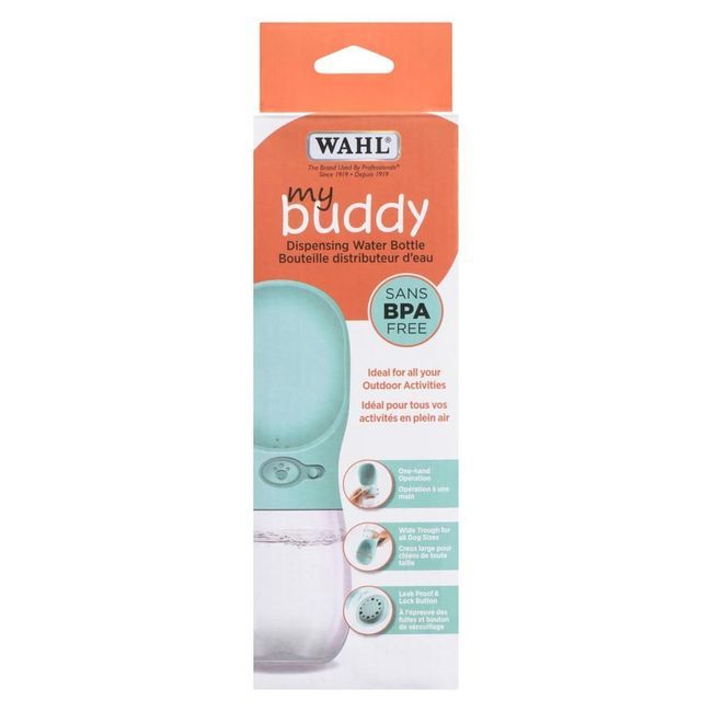 Wahl Pet Water Bottle -- 4 Per Case