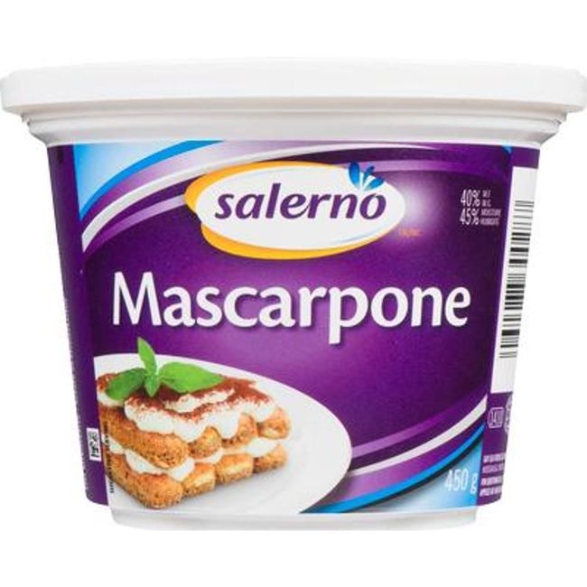 Salerno Mascarpone Cheese, 450 G -- 6 Per Case