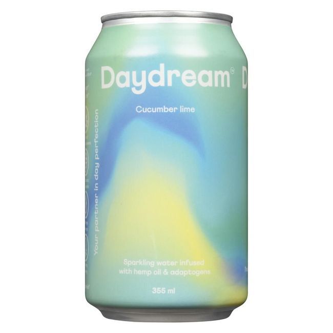 Daydream Cucumber Lime Sparkling Water, 355 Ml -- 12 Per Case
