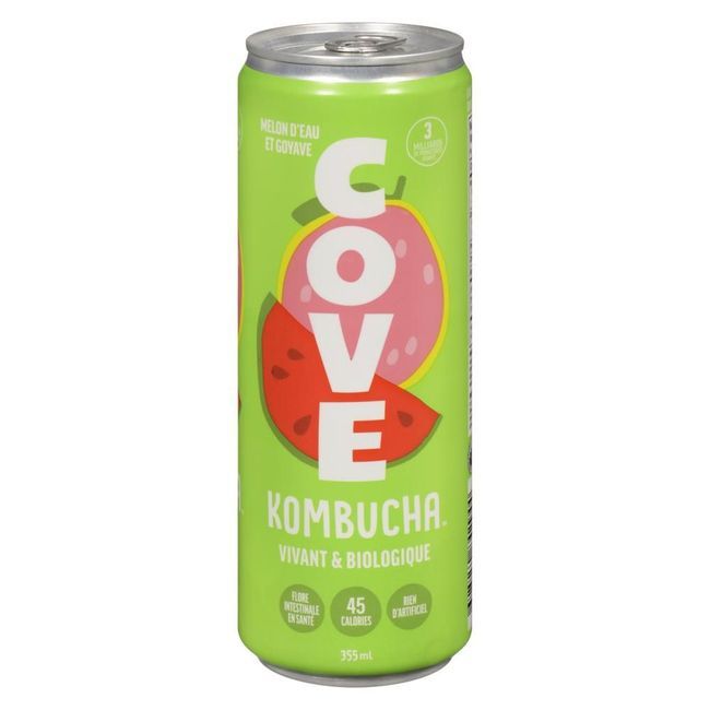 Cove Watermelon Smash Kombucha, 355 Ml -- 12 Per Case