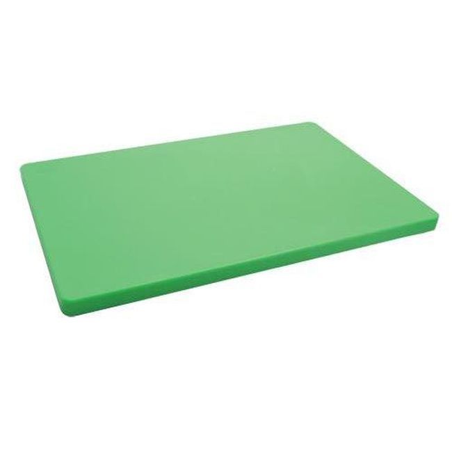 Winco Cbgh-1218 Green Colour Coded Cutting Board, 12 X 18 In