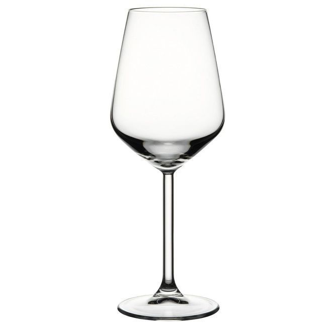 Pasabahce Allegra Red Tall Wine Glass, 11.75 Oz -- 6 Per Case