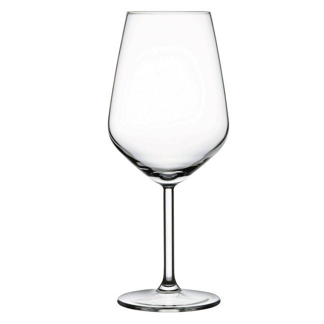 Pasabahce Allegra Red Tall Wine Glass, 16.25 Oz Capacity