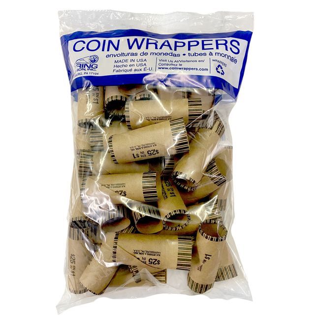 Dorfin Emballage Pour Pièces De Monnaie Paper Loonies, 36 Pièces -- 20 Par Boîte