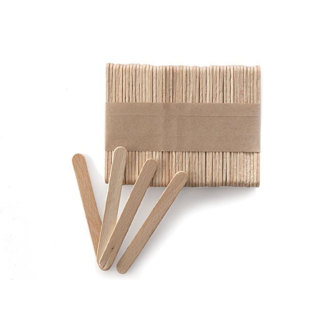 Silikomart Beech Wood Mini Sticks For Mini Ice Cream Pops, Set Of 500