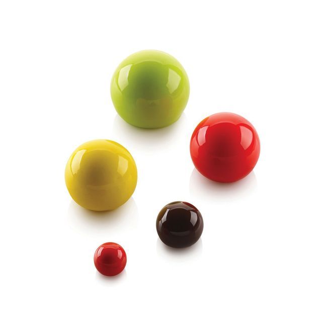 Silikomart Moule À Truffes En Silicone Curveflex 15 Cavités, 33,3 X 18 X 3,3 Cm