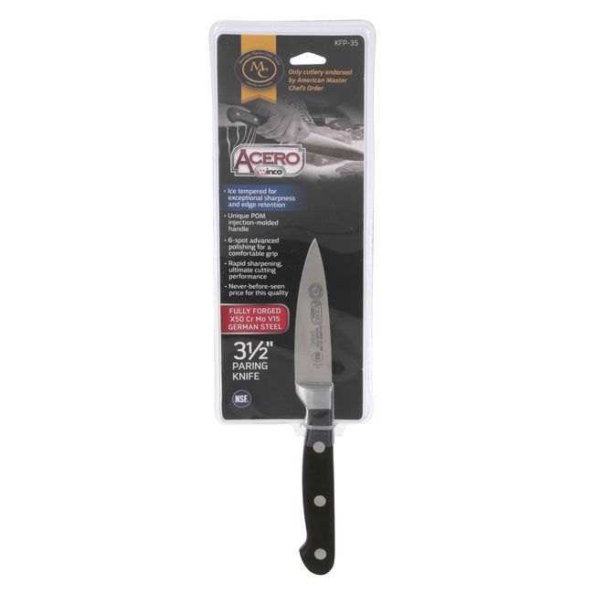 Winco Couteau D'office Kfp-35 Acero, 3,5 Po