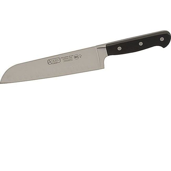 Winco Couteau Acero Santoku Kfp-70, 7 Po