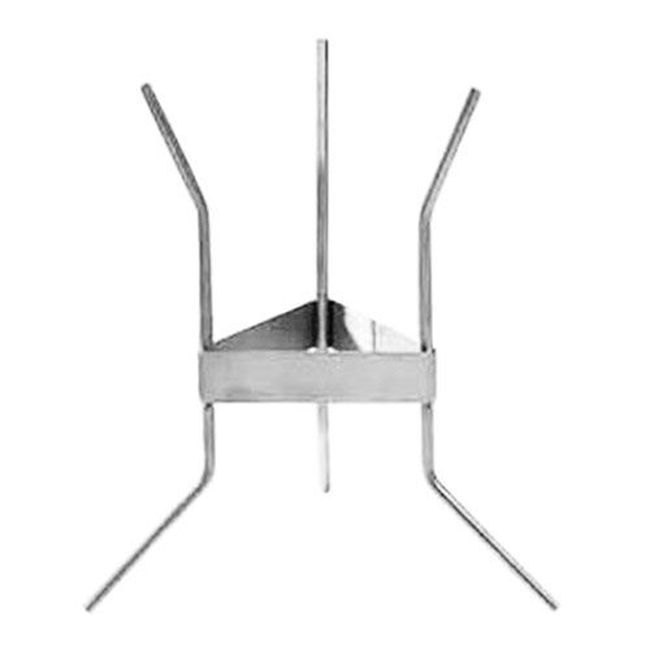 Winco Sf-7r Stainless Steel Confectionery Funnel Stand, 5.19 X 5.19 X 7.31 In