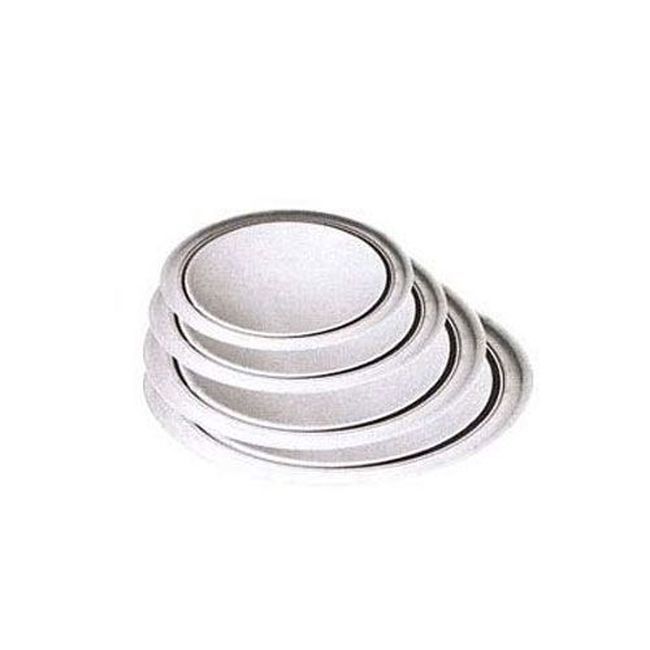 Winco Apzt-18 Wide Rim Aluminum Pizza Pan, 18 In