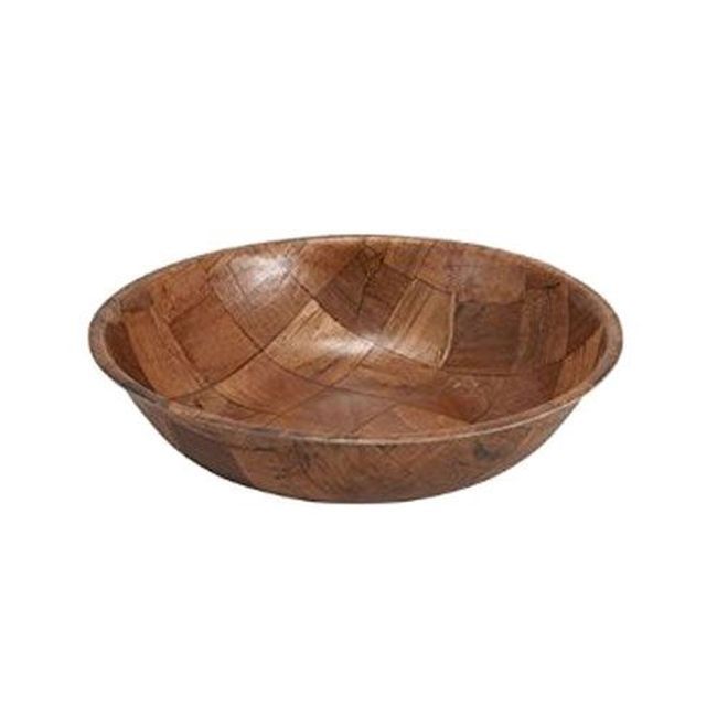 Winco Wwb-6 Woven Wood Salad Bowl, 6 In