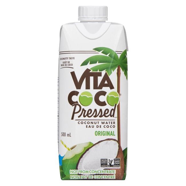 Vita Coco Eau De Coco Pressée, 500 Ml -- 12 Par Boîte