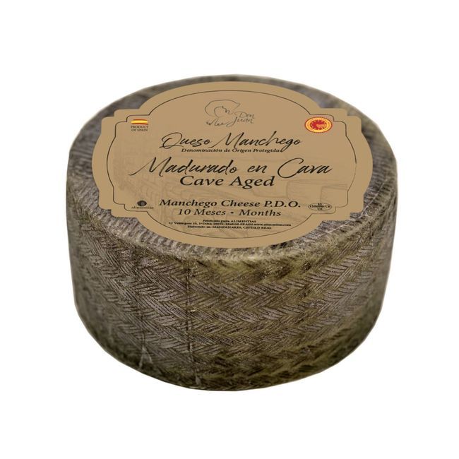 Alimentias Fromage Manchego Cave Don Juan Affiné 10 Mois, 3 Kg -- 2 Par Caisse