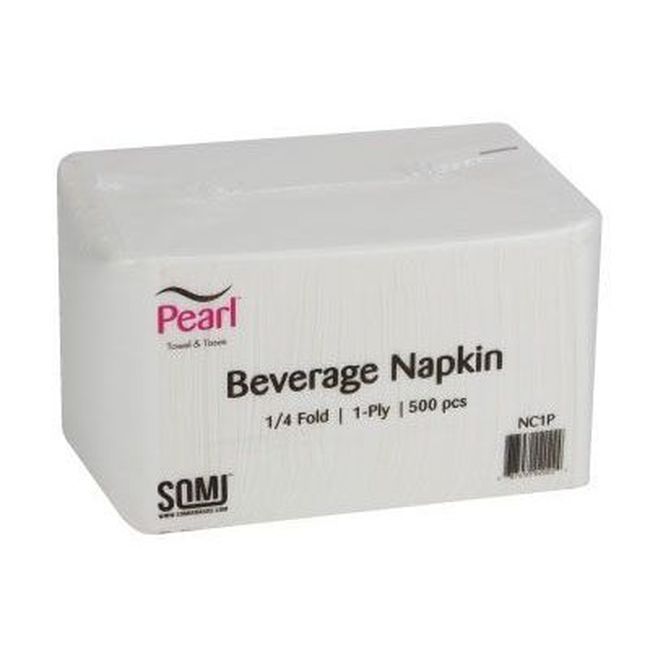 Somi Serviette À Boisson Blanche 1 Pli -- 4 000 Par Boîte