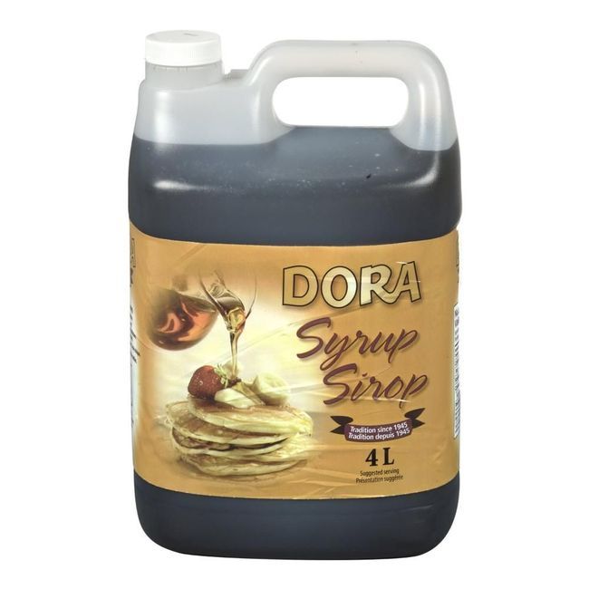 Dora Table Syrup, 4 L -- 2 Per Case