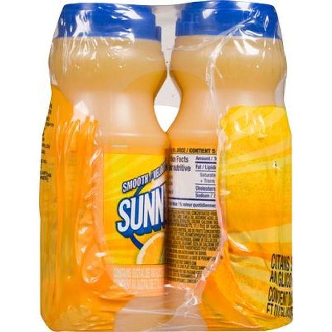 Sunny Delight Boisson Onctueuse Aux Agrumes, 240 Ml -- 24 Par Boîte