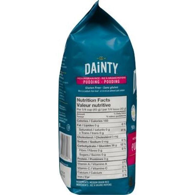 Dainty Short Grain Rice, 900 G -- 10 Per Case
