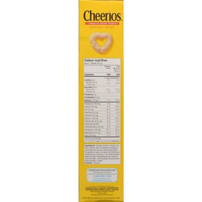 Cheerios Céréales, 350 G -- 14 Par Boîte