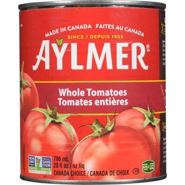 Aylmer Whole Tomatoes, 796 Ml -- 24 Per Case