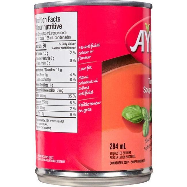 Aylmer Tomato Cream Soup, 284 Ml -- 24 Per Case