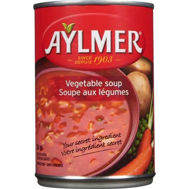 Aylmer Vegetable Soup, 284 Ml -- 24 Per Case