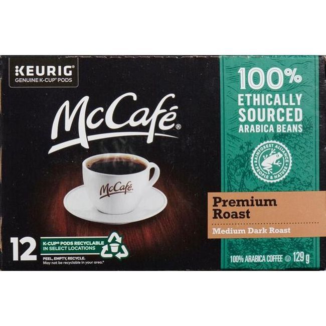 Mccafé Café Instantané K Cup De Torréfaction Supérieure, 129 G -- 6 Par Boîte