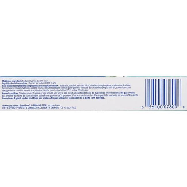 Crest Toothpaste Fr. Mint Scope, 50 Ml -- 24 Per Case