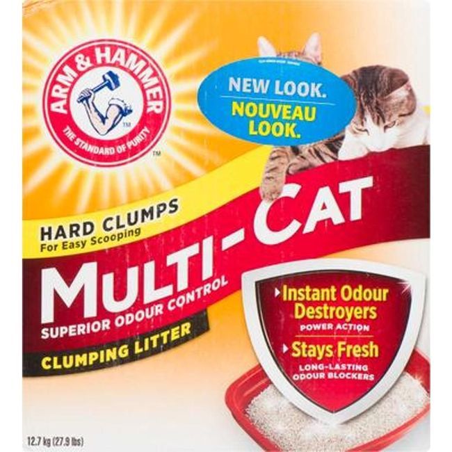 Arm And Hammer Multi-cat Clumping Cat Litter, 12.7 Kg
