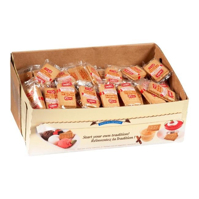 Leclerc Biscuits Au Thé Social Tradition 1905, 2 Unités -- 160 Par Boîte