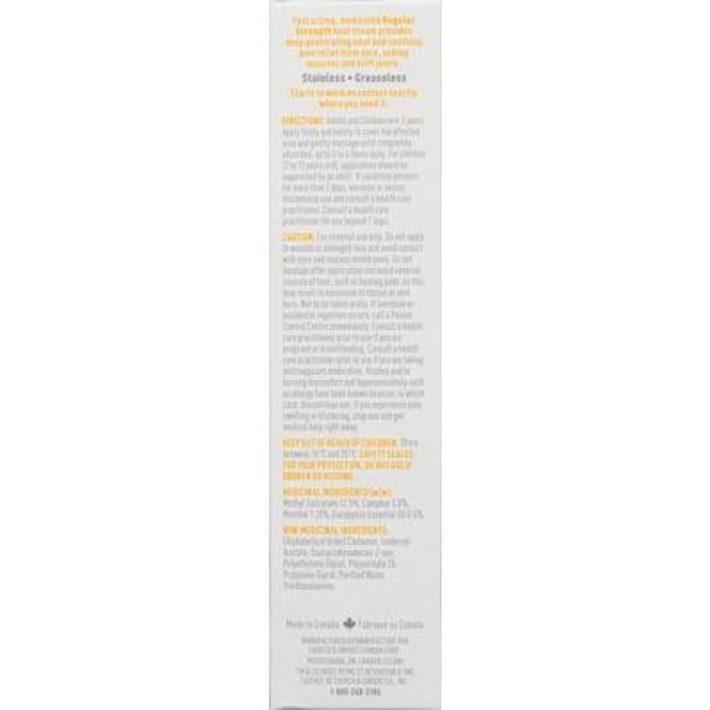 Antiphlogistine Rub A535 Muscle And Joint Regular Strength Heat Cream, 100 G -- 12 Per Case