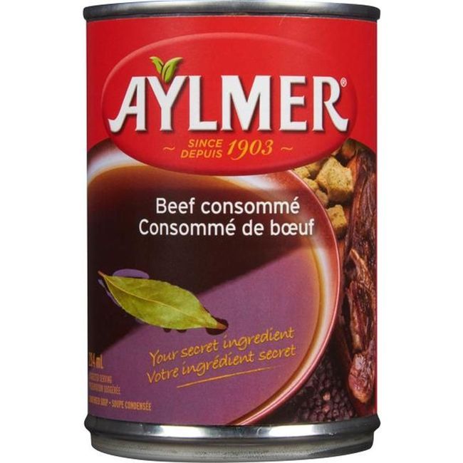 Aylmer Soup Beef Consomme, 284 Ml -- 24 Per Case