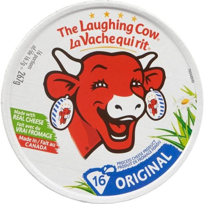The Laughing Cow Portions De Fromage Originales, 16 Unités -- 12 Par Boîte