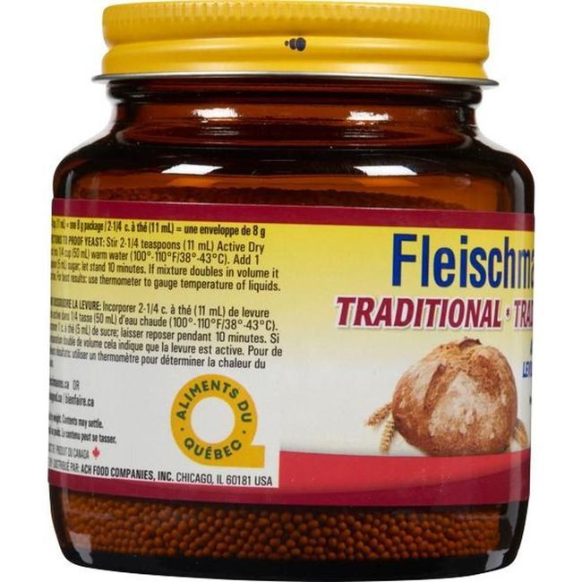 Fleischmann's Levure Sèche Active Traditionnelle, 113 G -- 12 Par Boîte