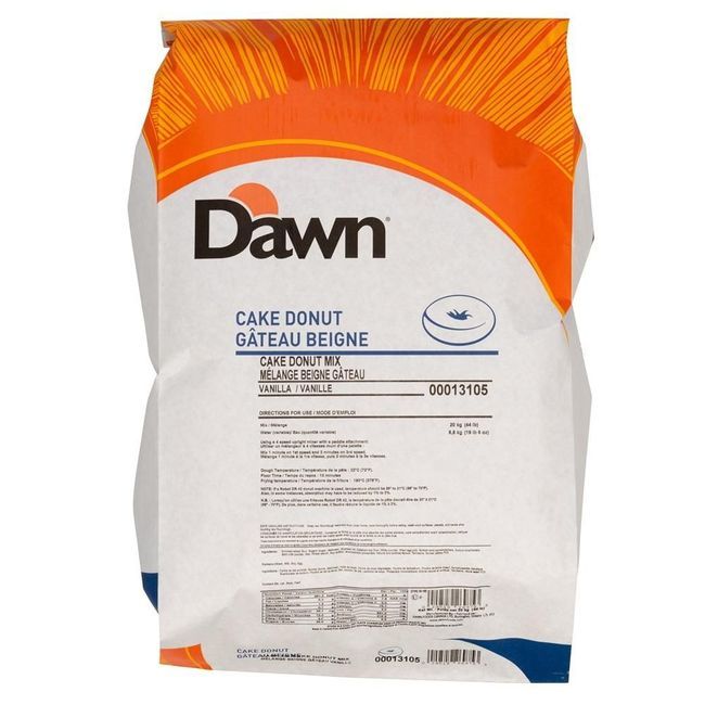Dawn Foods Vanilla Cake Donut Mix, 20 Kg