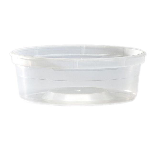 Dorfin Clear Polypropylene Container, 16 Oz Capacity -- 1000 Per Case
