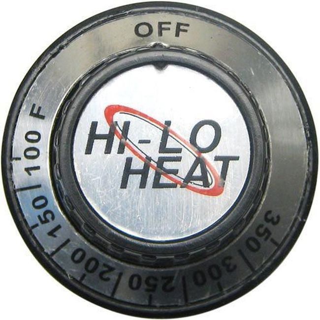 Off-350-100 Noir Avec Insert De Cadran Argenté Pour Alto-shaam, Référence Kn-3468